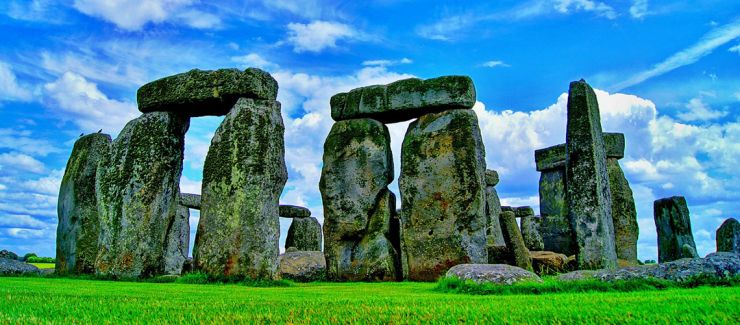 Flytning til England - Stonehenge