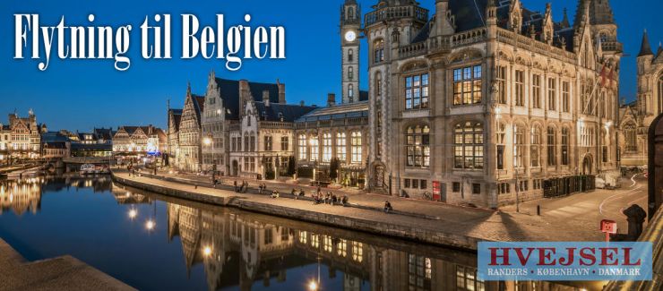 Flytning til Belgien - Gent - Hvejsel